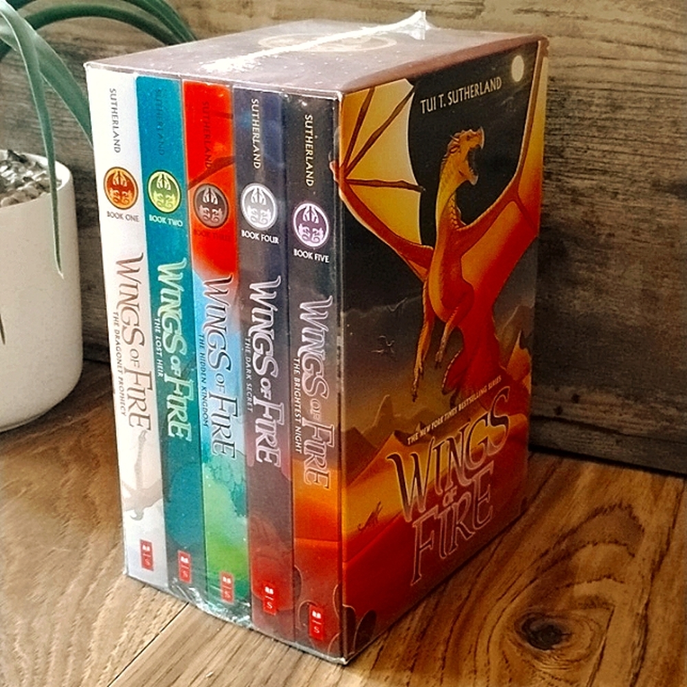 Wings Of Fire Dragnet Prophecy Box Set